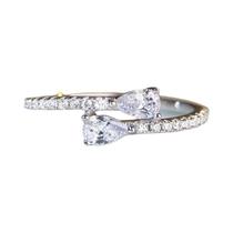 Anel de Zircônia Delicado e Chique para Mulheres - Joia para Casamento Anel de Zircônia Delicado e Chique para Mulheres - Joia para Casamento