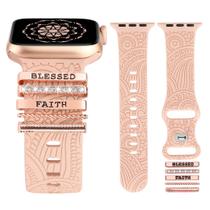 Anel decorativo para pulseira Apple Watch TOYOUTHS 42-49 mm Anel decorativo para pulseira Apple Watch TOYOUTHS 42-49 mm