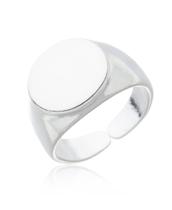 Anel Dedinho Navete Regulável Banhado a Prata (SEMIJOIA) Anel Dedinho Navete Regulável Banhado a Prata (SEMIJOIA)