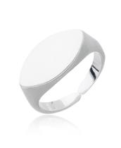 Anel Dedinho Regulável Banhado a Prata (SEMIJOIA) Anel Dedinho Regulável Banhado a Prata (SEMIJOIA)