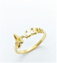Anel Dream Banho Ouro 18k 3422