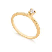 Anel ellum gold solitário Anel ellum gold solitário