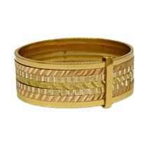 Anel Em Ouro 10k 416 7 Elos Colorido Anel Em Ouro 10k 416 7 Elos Colorido