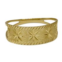 Anel Em Ouro 10k 416 Chapa Amarela Estreita Anel Em Ouro 10k 416 Chapa Amarela Estreita