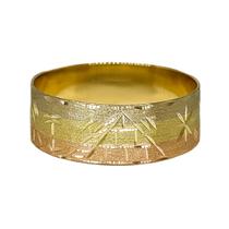Anel Em Ouro 10k 416 Escrava 3 Cores Anel Em Ouro 10k 416 Escrava 3 Cores