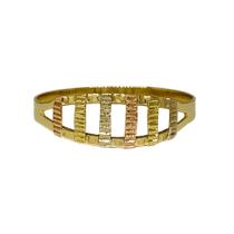 Anel Em Ouro 18k 750 6 Cores Aro Aberto Anel Em Ouro 18k 750 6 Cores Aro Aberto
