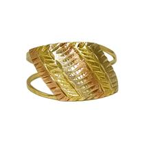 Anel Em Ouro 18k 750 6 Cores Diagonal Anel Em Ouro 18k 750 6 Cores Diagonal