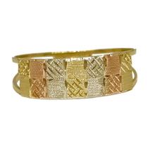 Anel Em Ouro 18k 750 Chapa 7 Cores Estreito