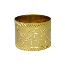 Anel Em Ouro 18k 750 Escrava Amarelo 14mm Anel Em Ouro 18k 750 Escrava Amarelo 14mm