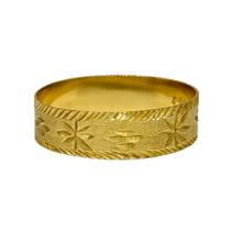 Anel Em Ouro 18k 750 Escrava Amarelo 5mm Anel Em Ouro 18k 750 Escrava Amarelo 5mm