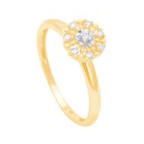 Anel em Ouro 18K com Diamantes - AU12423