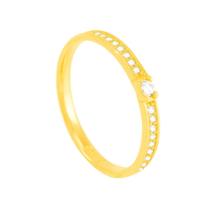 Anel em Ouro 18K com Diamantes - AU4236