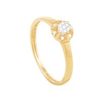 Anel em Ouro 18k com Diamantes - AU7142