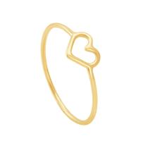 Anel em Ouro 18k Coração Infantil - AU8095 Anel em Ouro 18k Coração Infantil - AU8095