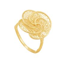 Anel em Ouro 18K Flor Vazada- AU8068