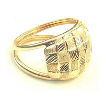 Anel em Ouro Feminino 18k Abaulada King