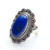 Anel em prata com Lápis Lazúli 0103818A0156 Prata925 Lápis Lazúli 18 Anel em prata com Lápis Lazúli 0103818A0156 Prata925 Lápis Lazúli 18