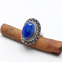Anel em prata com Lápis Lazúli 0103818A0169 Anel em prata com Lápis Lazúli 0103818A0169