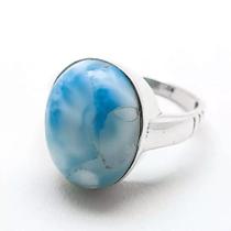 Anel em prata com Larimar L01038159A0151 Prata925 Larimar 17 Anel em prata com Larimar L01038159A0151 Prata925 Larimar 17