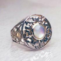 Anel em prata com Madrepérola 0103814A0158 Prata925 Madrepérola 17