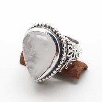 Anel em prata com Pedra da Lua 0103811A0173 Prata925 Pedra da Lua 17 Anel em prata com Pedra da Lua 0103811A0173 Prata925 Pedra da Lua 17