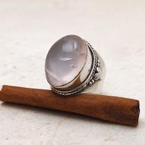 Anel em prata com Quartzo Rosa 0103819A0155 Prata925 Quartzo Rosa 18