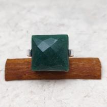 Anel em prata com Quartzo Verde 0103836A0153 Prata925 Quartzo Verde 17 Anel em prata com Quartzo Verde 0103836A0153 Prata925 Quartzo Verde 17