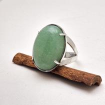 Anel em prata com quartzo verde 0112846A0152 Prata925 Quartzo Verde 26