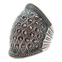 Anel Em Prata Indiano Com Macassita