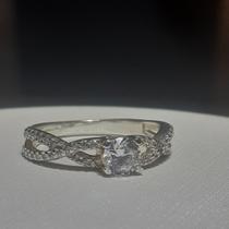 Anel em prata925 com zirconias