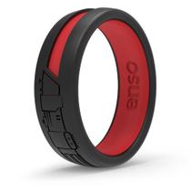 Anel Enso Rings Star Wars Lightsabre Darth Vader Tamanho 10 Anel Enso Rings Star Wars Lightsabre Darth Vader Tamanho 10