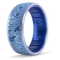Anel Enso Rings x Disney Lilo & Stitch de silicone bicolor
