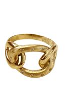 Anel entrelaçado zirconio branco ouro 18k amarelo fosco e polido aro 17 .Rosangela lima joias Anel entrelaçado zirconio branco ouro 18k amarelo fosco e polido aro 17 .Rosangela lima joias