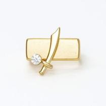 Anel Espada de Iansã Dourado Orixá das Tempestades Anel Espada de Iansã Dourado Orixá das Tempestades