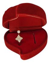 Anel Estrela Brilho Feminino Banhado Ouro + Caixa Presente