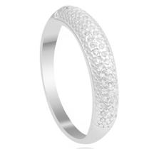 Anel Feminino Aparador Luxo Cravejado Com Zircônias Em Prata 925
