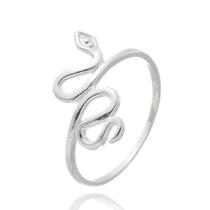 Anel Feminino Cobra Delicado Prata Legitima Anel Feminino Cobra Delicado Prata Legitima