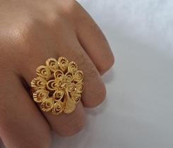 Anel Feminino Com Desenho Exclusivo. Peru - Bijoia