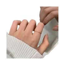 Anel Feminino De Aço Inoxidável Estilo Clássico Sem Costura Resistente Ao Desbotamento Para Uso Anel Feminino De Aço Inoxidável Estilo Clássico Sem Costura Resistente Ao Desbotamento Para Uso