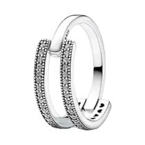 Anel Feminino De Prata Esterlina 925 Com Coração Branco Tamanho 6 7 8 9 Pedra Mãe Joias Elegantes