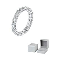 Anel Feminino De Prata Esterlina 925 Com Moissanite Geométrico Cor D Joia Fina