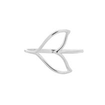 Anel Feminino Delicado Cauda De Sereia Vazado Prata 925 Anel Feminino Delicado Cauda De Sereia Vazado Prata 925