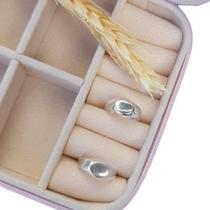 Anel feminino em prata legitima 925 sinete oval mindinho tendencia moda 2020 Anel feminino em prata legitima 925 sinete oval mindinho tendencia moda 2020