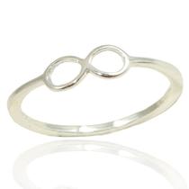 Anel Feminino Prata Legitima Simbolo Infinito Anel Feminino Prata Legitima Simbolo Infinito