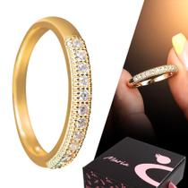 Anel feminino solitario strass luxo caixinha B..ri..nde Anel feminino solitario strass luxo caixinha B..ri..nde