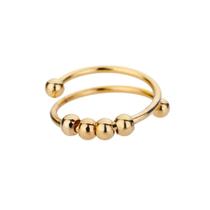 Anel Feminino Vintage de Aço Inoxidável - Estilo Estético para Casamento, Festa e Presente Anel Feminino Vintage de Aço Inoxidável - Estilo Estético para Casamento, Festa e Presente