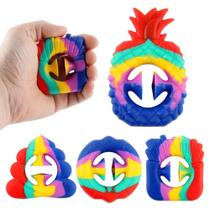 Anel fidget antistress para fortalecimento das maos