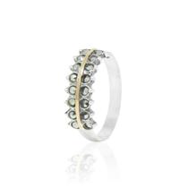 Anel Fita Dourada - Cod 169