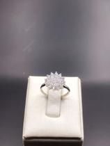 Anel flor cravejado cod.: an00028