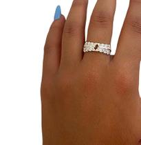 Anel Folha de Arruda de Prata 925 Anel Folha de Arruda de Prata 925